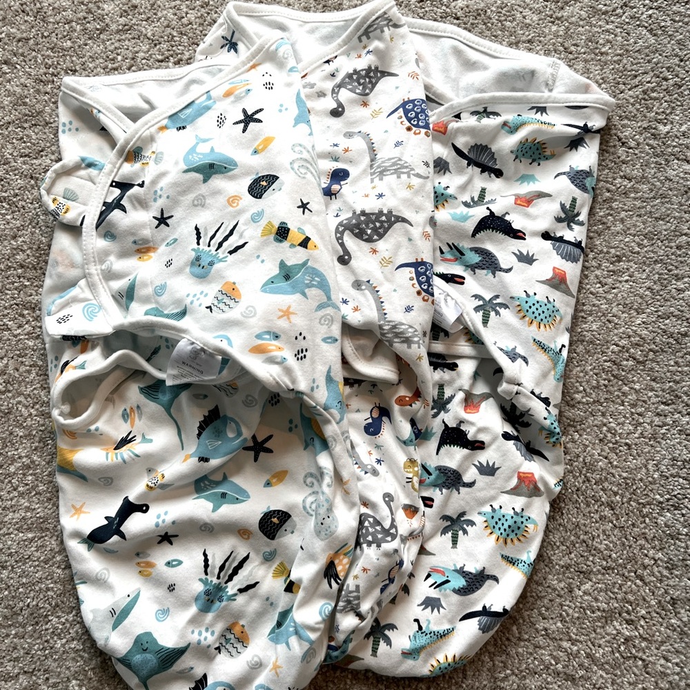 Bubble Bear 3-pack Swaddle.